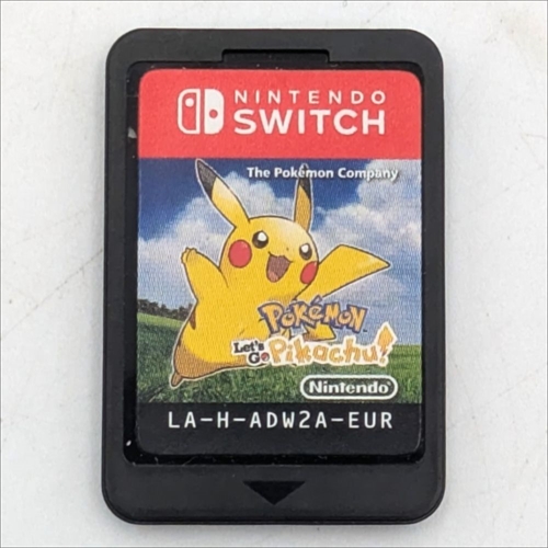 Pokemon Lets Go Pikachu - Cartridge - Nintendo Switch spil (A Grade) (Genbrug)